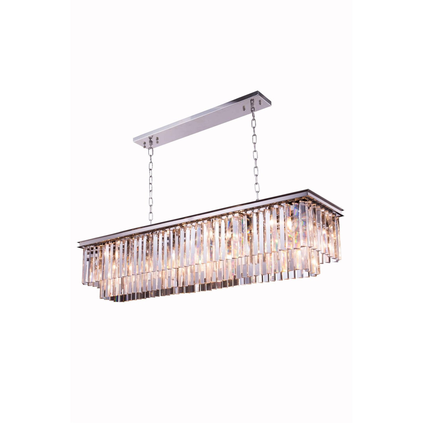 Elegant Lighting Urban Classic Sydney 60 Inch 12 Light Linear Suspension Light Cp13815