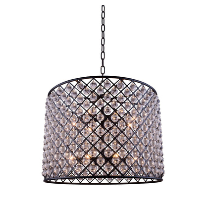 Elegant Lighting Urban Classic Madison 35 Inch 12 Light Chandelier Cp13881