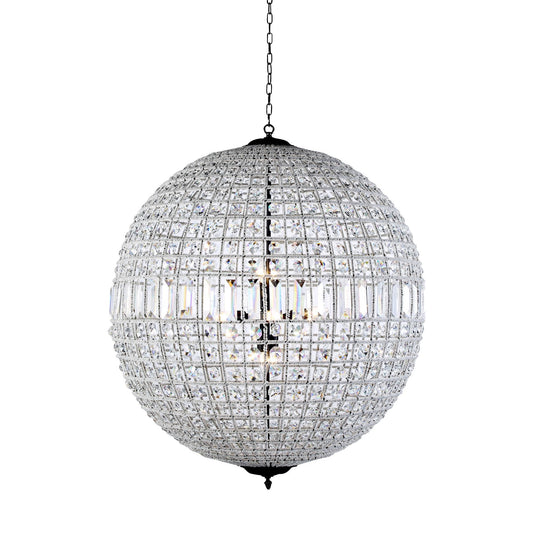 Elegant Lighting Urban Classic Olivia 36 Inch 8 Light Chandelier Cp385509