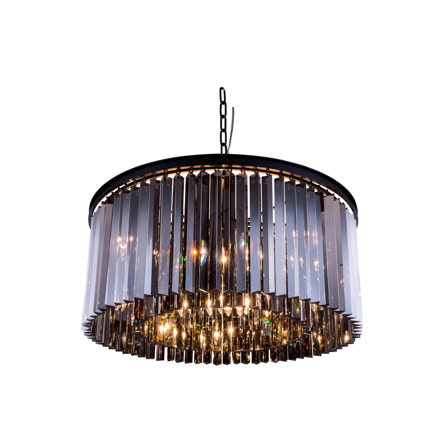 Elegant Lighting Urban Classic Sydney 31 Inch 8 Light Chandelier Cp14027