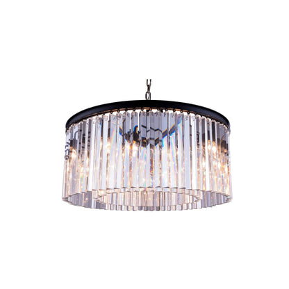 Elegant Lighting Urban Classic Sydney 31 Inch 8 Light Chandelier Cp14027