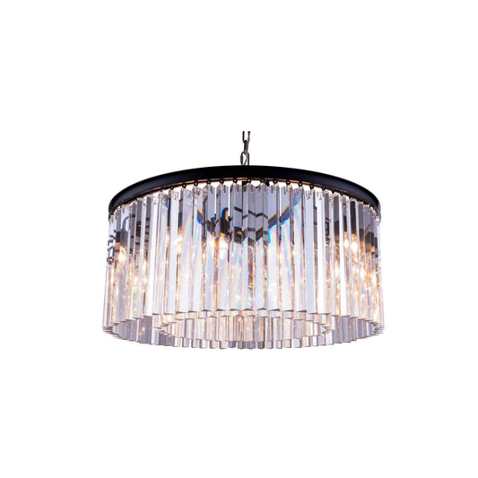 Elegant Lighting Urban Classic Sydney 31 Inch 8 Light Chandelier Cp14027