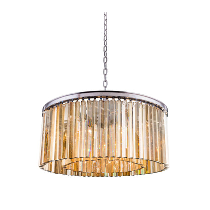 Elegant Lighting Urban Classic Sydney 31 Inch 8 Light Chandelier Cp14027