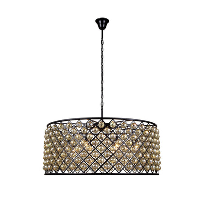 Elegant Lighting Urban Classic Madison 43 Inch 10 Light Chandelier Cp385474