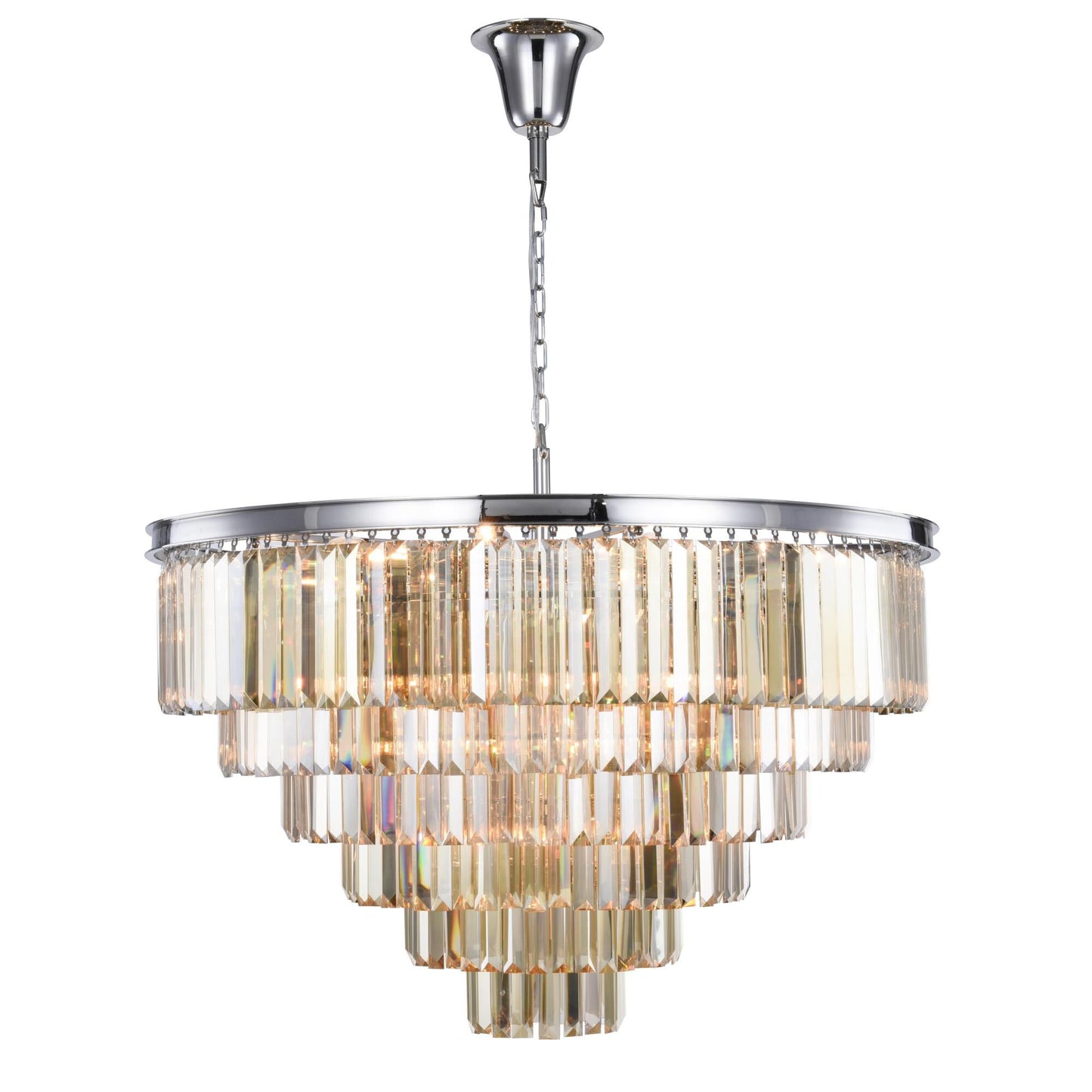 Elegant Lighting Urban Classic Sydney 44 Inch 33 Light Chandelier Cp385493