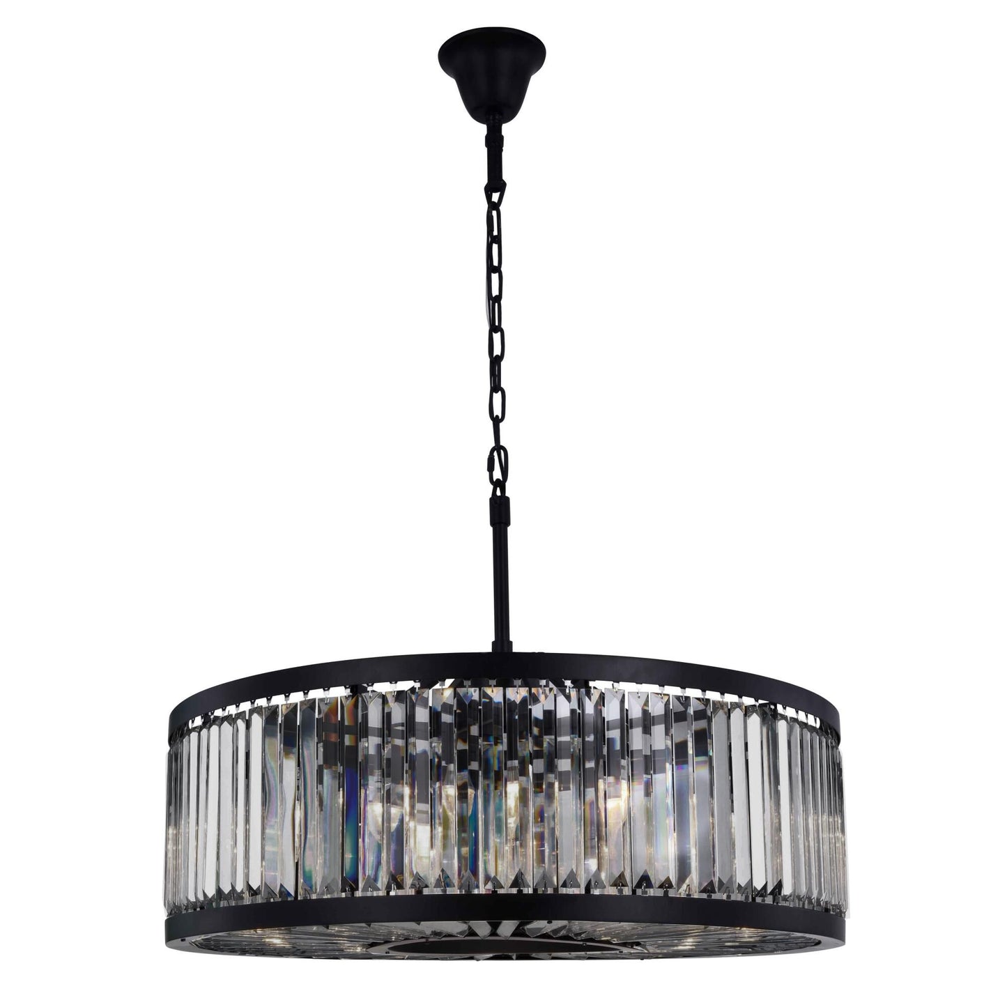 Elegant Lighting Urban Classic Chelsea 35 Inch 10 Light Chandelier Cp385459