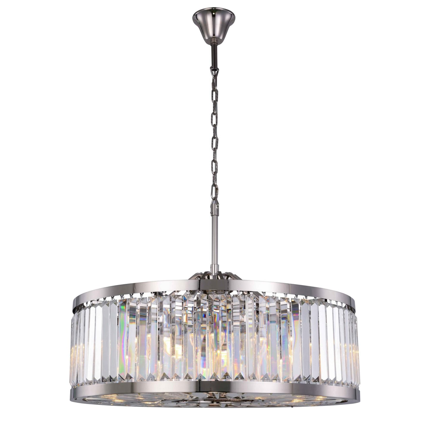 Elegant Lighting Urban Classic Chelsea 35 Inch 10 Light Chandelier Cp385459