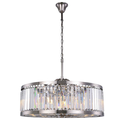 Elegant Lighting Urban Classic Chelsea 35 Inch 10 Light Chandelier Cp385459