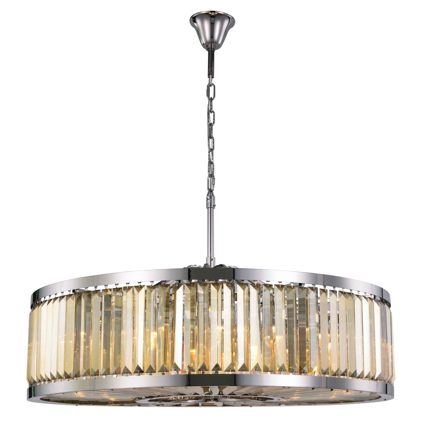 Elegant Lighting Urban Classic Chelsea 43 Inch 10 Light Chandelier Cp385460