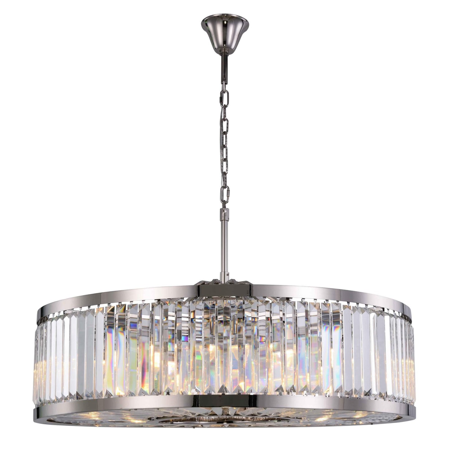 Elegant Lighting Urban Classic Chelsea 43 Inch 10 Light Chandelier Cp385460