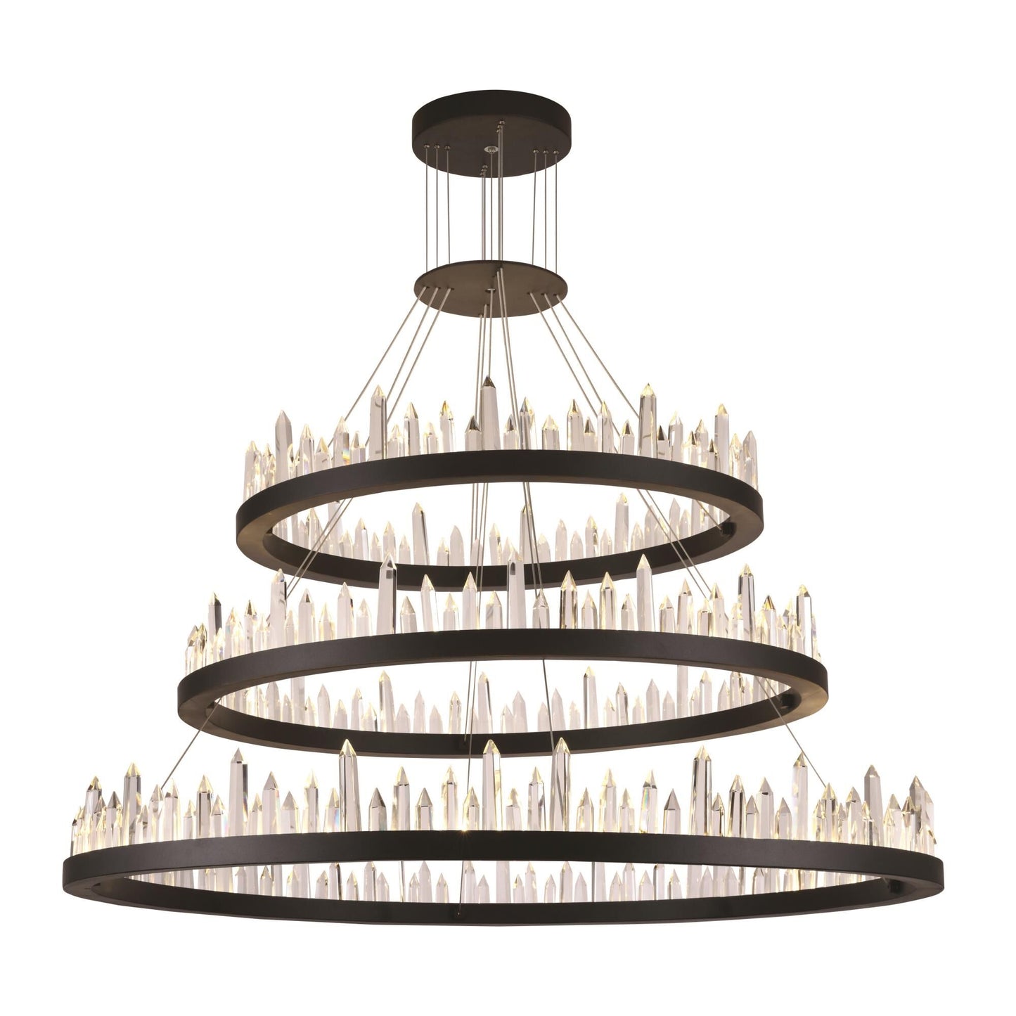 Elegant Lighting Urban Classic Malta 42 Inch 128 Light Led Chandelier Cp24508