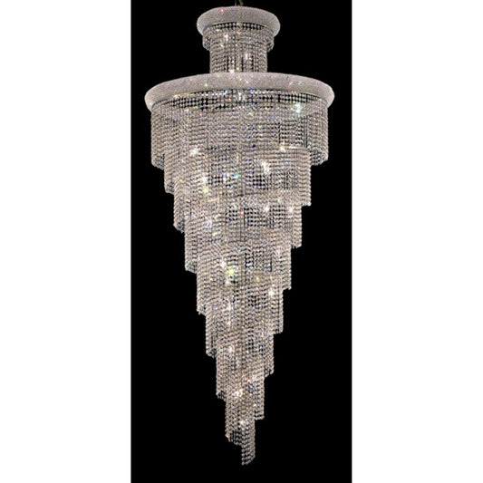 Elegant Lighting Spiral 36 Inch Large Pendant Cp25811