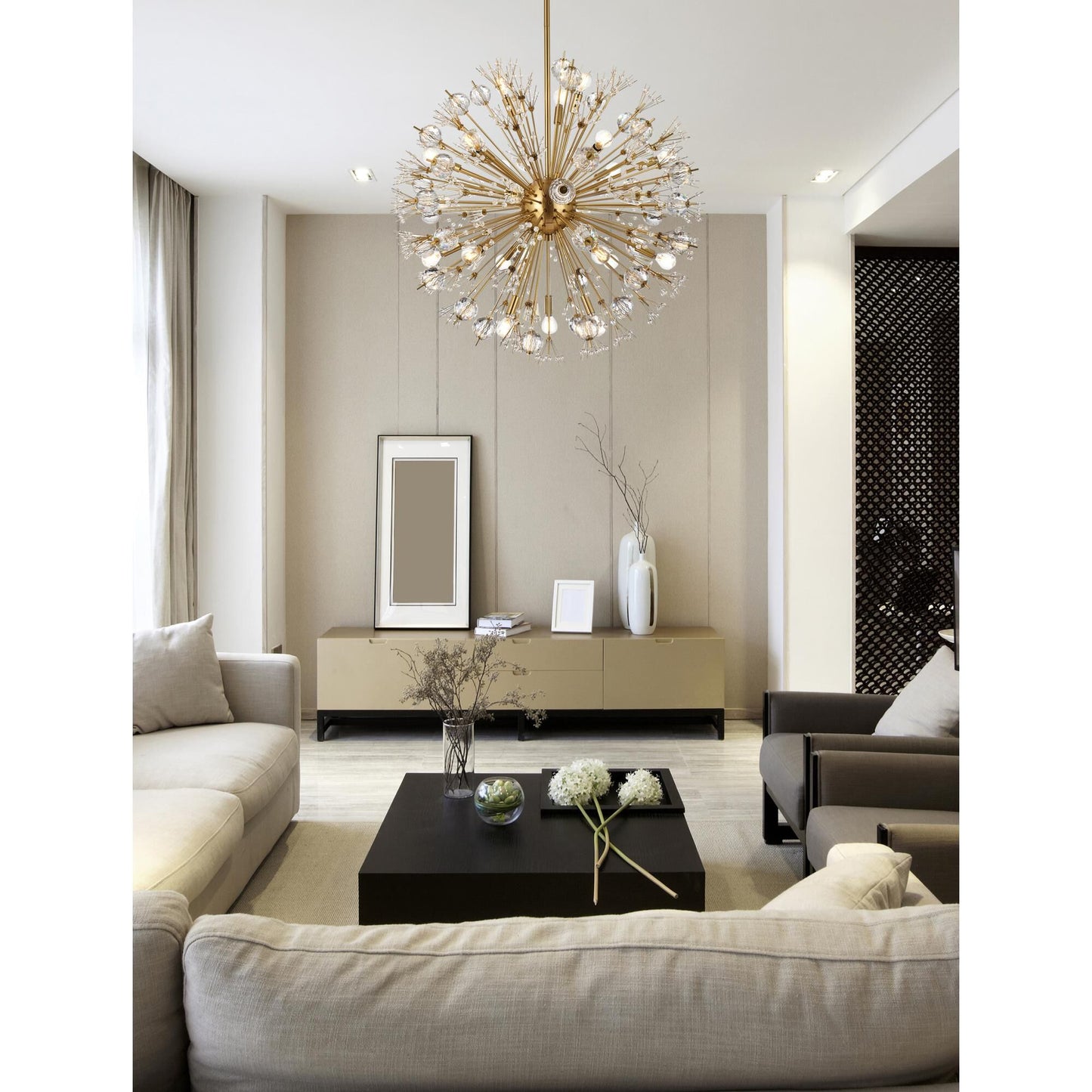 Elegant Lighting Vera 32 Inch Large Pendant Cp728908