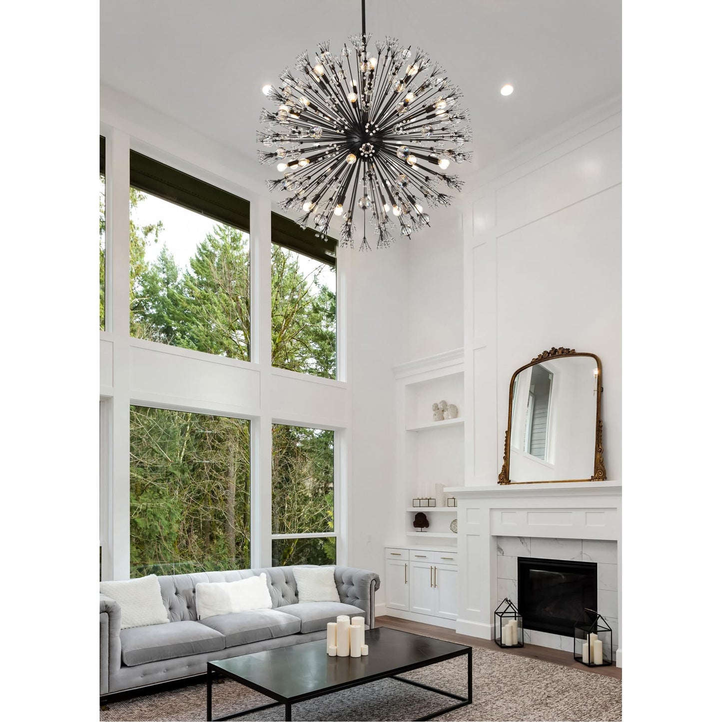 Elegant Lighting Vera 44 Inch Large Pendant Cp728912