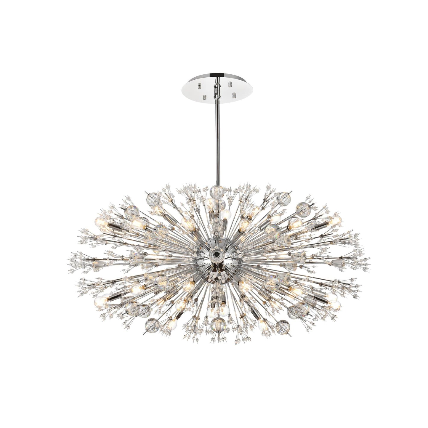 Elegant Lighting Vera 48 Inch Large Pendant Cp728906