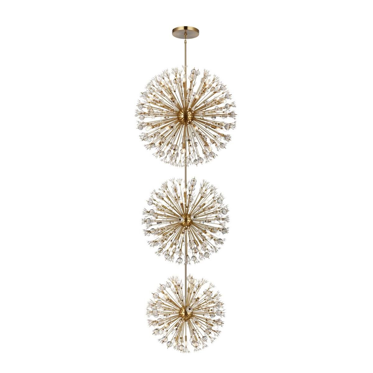 Elegant Lighting Vera 44 Inch 74 Light Chandelier Cp791517