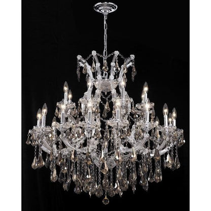 Elegant Lighting Maria Theresa 36 Inch 24 Light Chandelier Cp42759