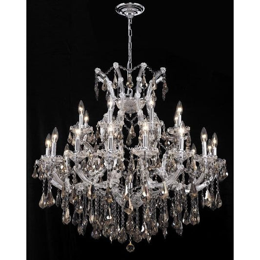 Elegant Lighting Maria Theresa 36 Inch 24 Light Chandelier Cp42759