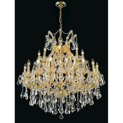 Elegant Lighting Maria Theresa 36 Inch 24 Light Chandelier Cp42759