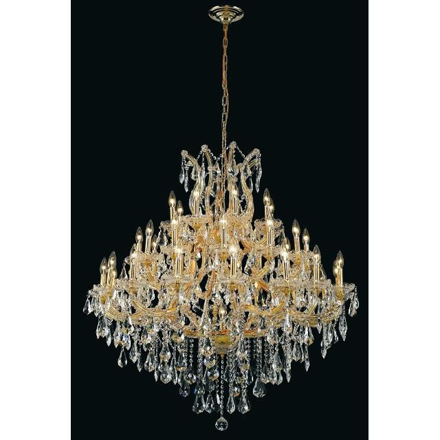 Elegant Lighting Maria Theresa 44 Inch 37 Light Chandelier Cp42762