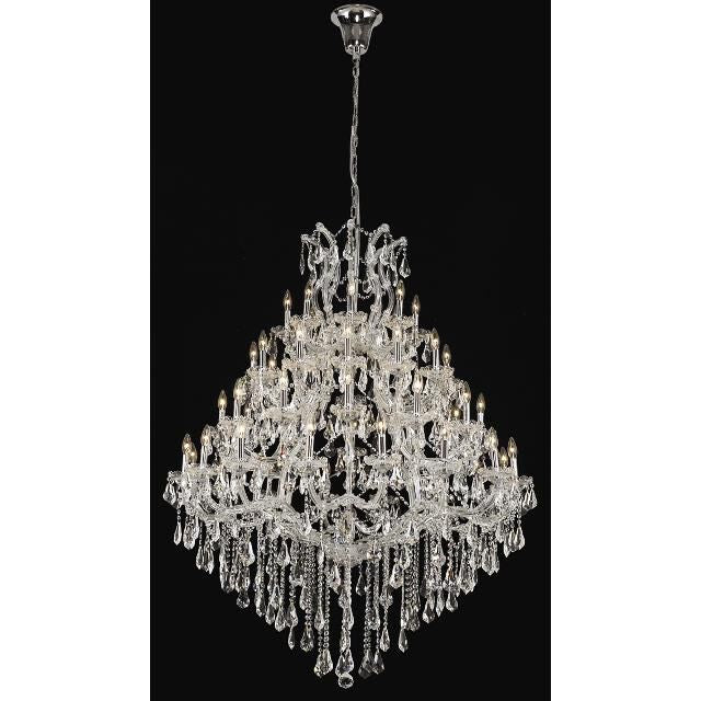 Elegant Lighting Maria Theresa 46 Inch 49 Light Chandelier Cp42763