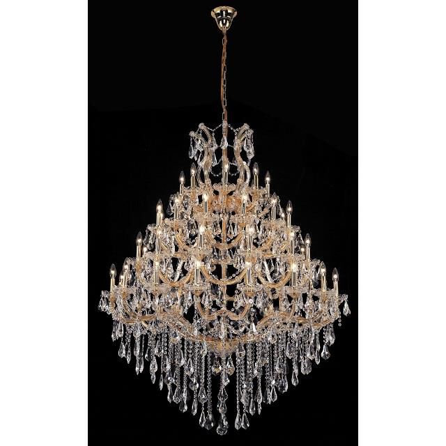 Elegant Lighting Maria Theresa 46 Inch 49 Light Chandelier Cp42763