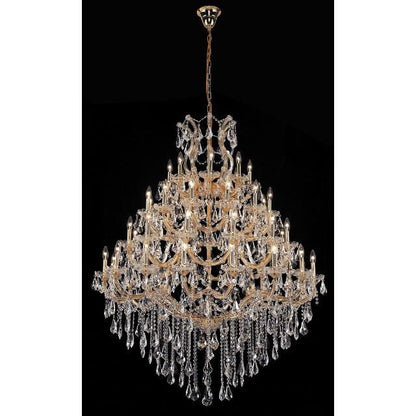 Elegant Lighting Maria Theresa 46 Inch 49 Light Chandelier Cp42763