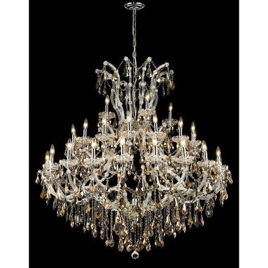 Elegant Lighting Maria Theresa 52 Inch 41 Light Chandelier Cp42764