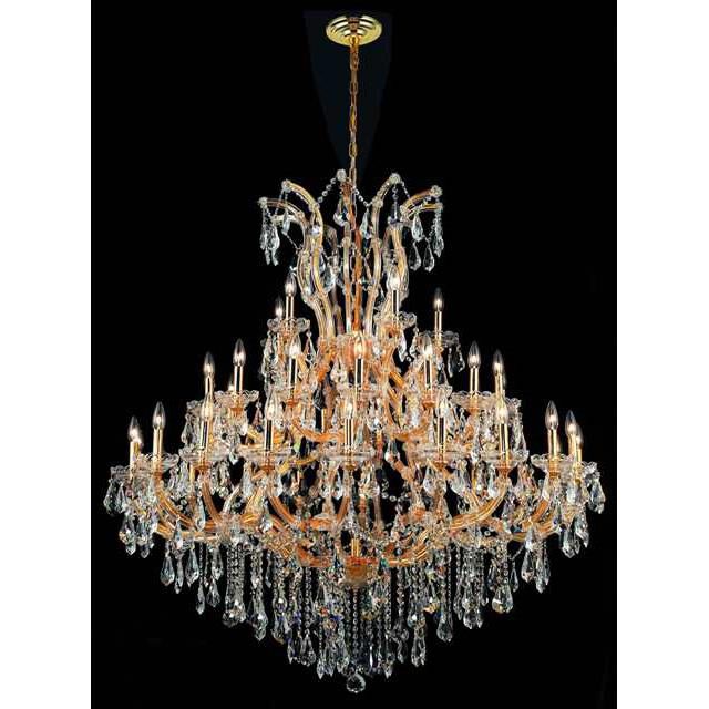 Elegant Lighting Maria Theresa 52 Inch 41 Light Chandelier Cp42764