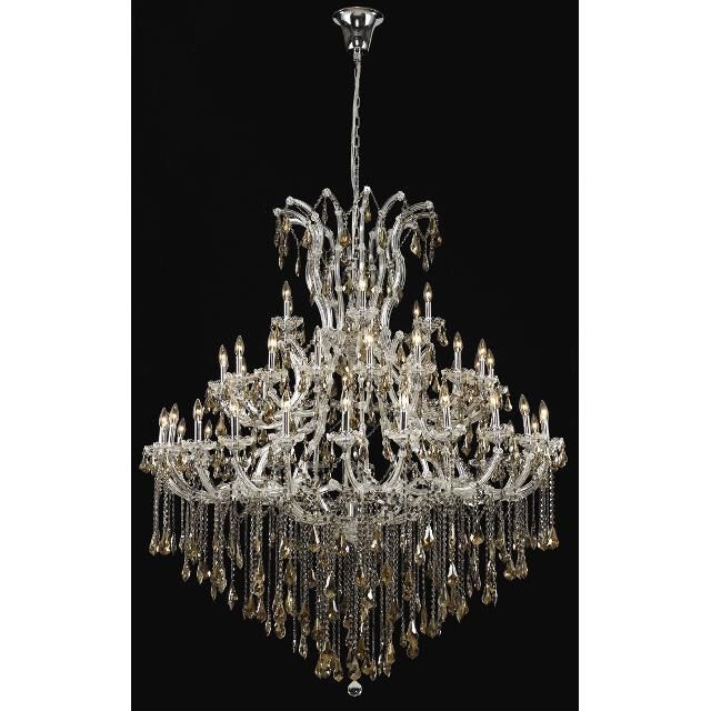 Elegant Lighting Maria Theresa 60 Inch 49 Light Chandelier Cp42766