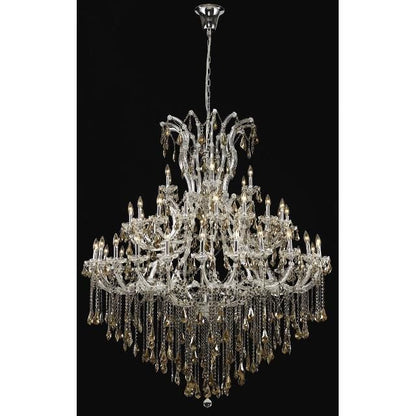 Elegant Lighting Maria Theresa 60 Inch 49 Light Chandelier Cp42766