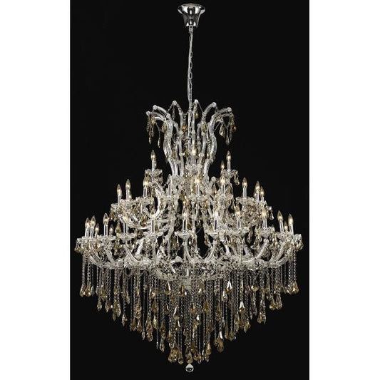 Elegant Lighting Maria Theresa 60 Inch 49 Light Chandelier Cp42766