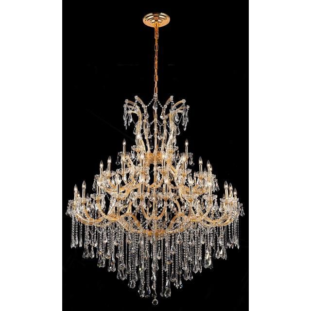 Elegant Lighting Maria Theresa 60 Inch 49 Light Chandelier Cp42766