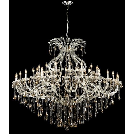 Elegant Lighting Maria Theresa 72 Inch 49 Light Chandelier Cp42767