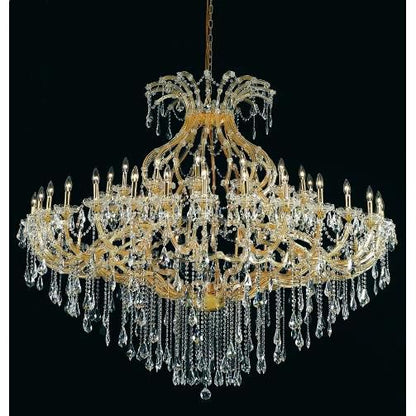 Elegant Lighting Maria Theresa 72 Inch 49 Light Chandelier Cp42767