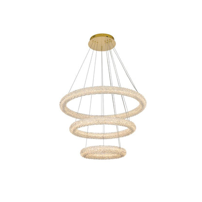 Elegant Lighting Bowen 32 Inch Chandelier Cp818382