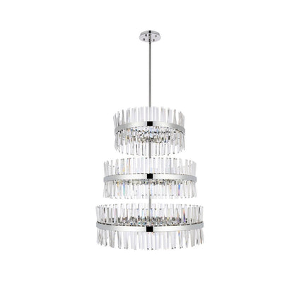 Elegant Lighting Serephina 36 Inch 46 Light Chandelier Cp791532