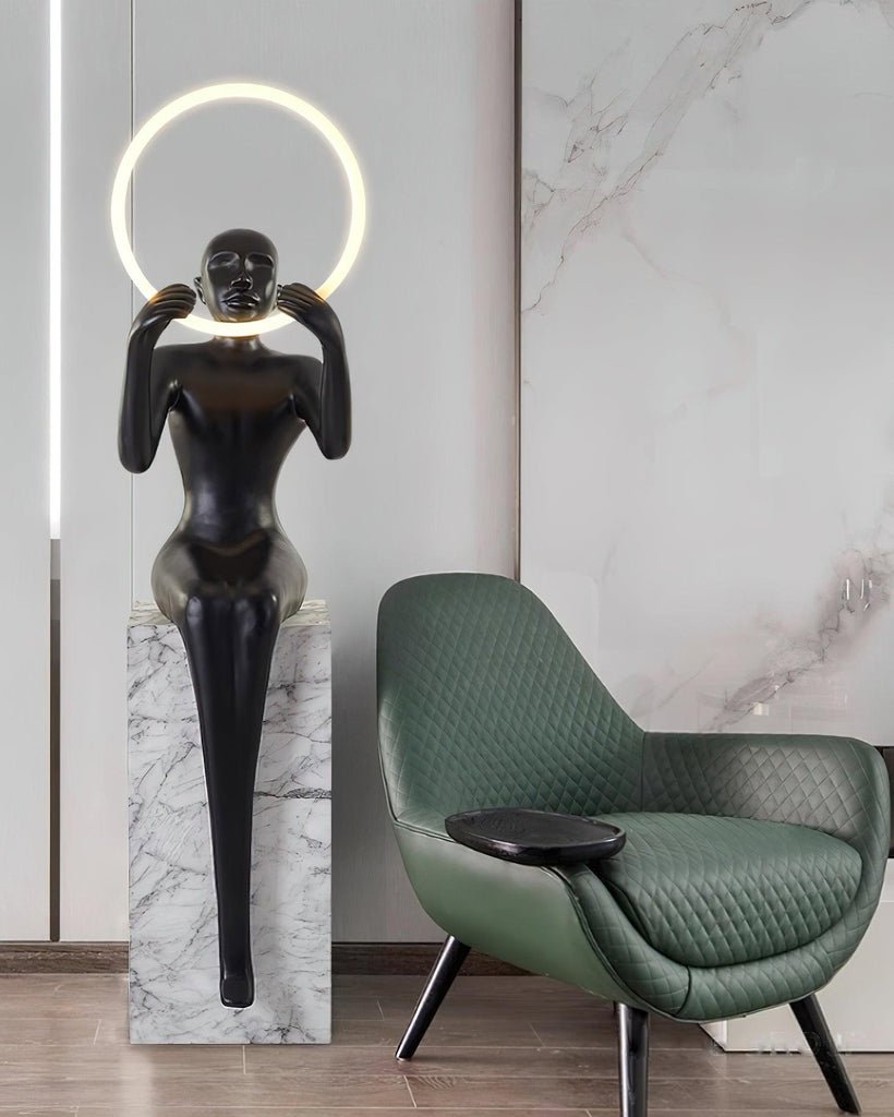 Elena Sculpture Ambient Floor Lamp Floor Lamp