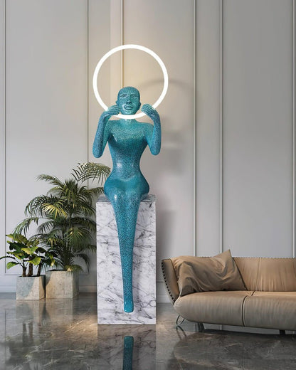 Elena Sculpture Ambient Floor Lamp Floor Lamp