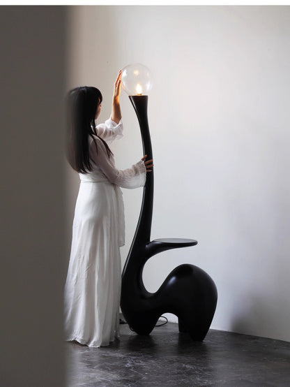 Elero Sculptural Floor Lamp
