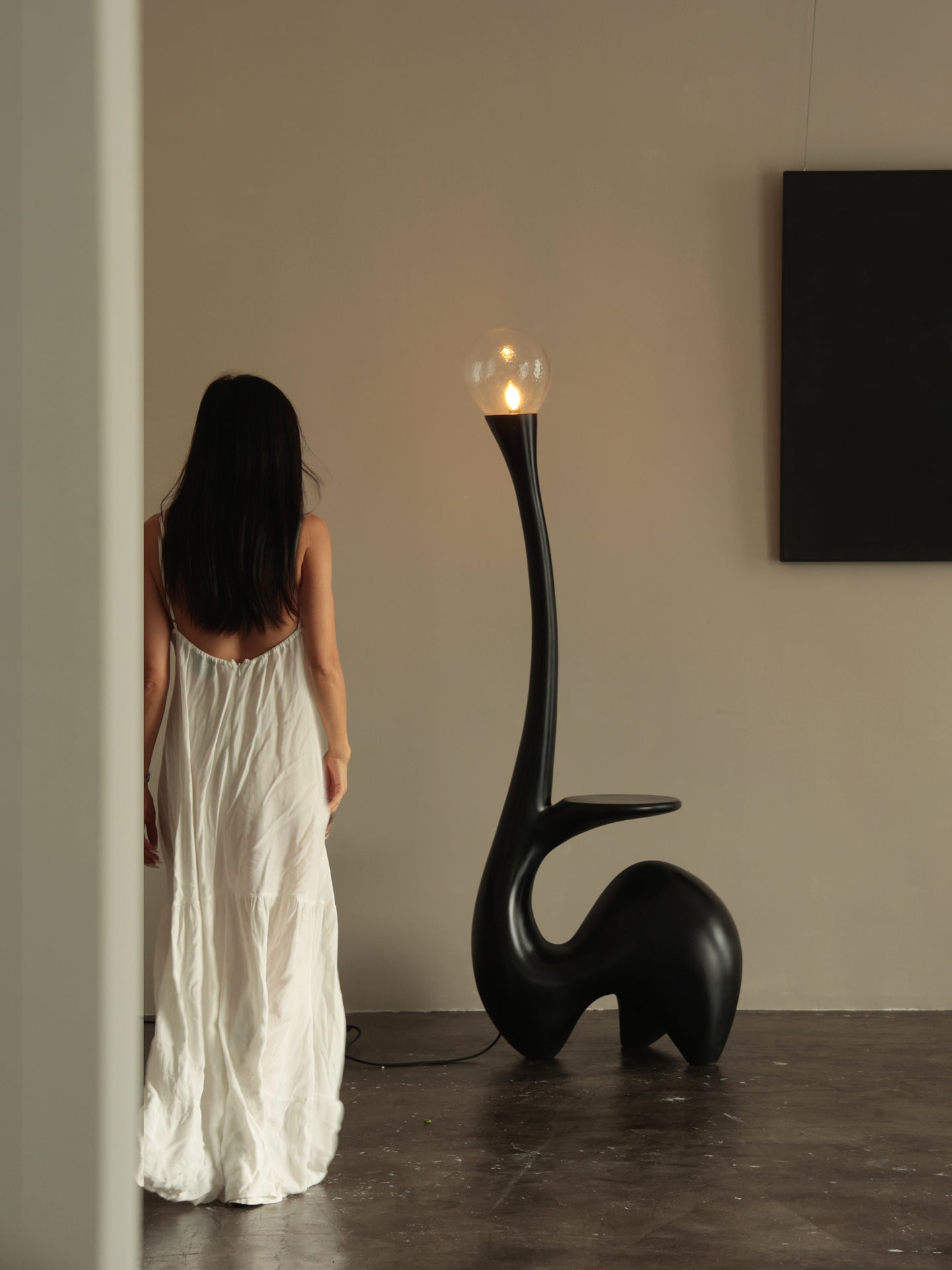 Elero Sculptural Floor Lamp