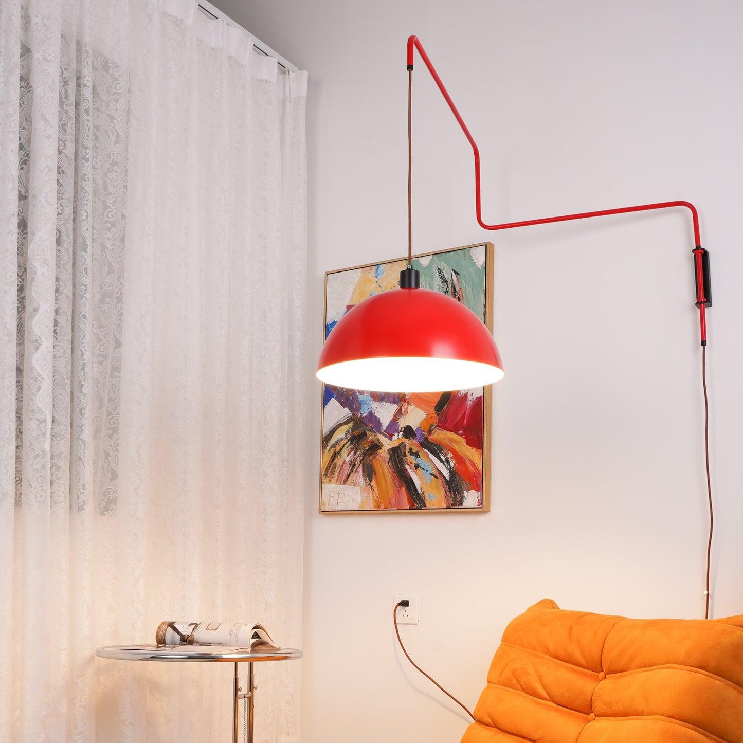 Elio Plug In Wall sconce Wall Lamp