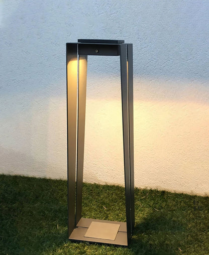 Elira Solar Outdoor Bollard Light