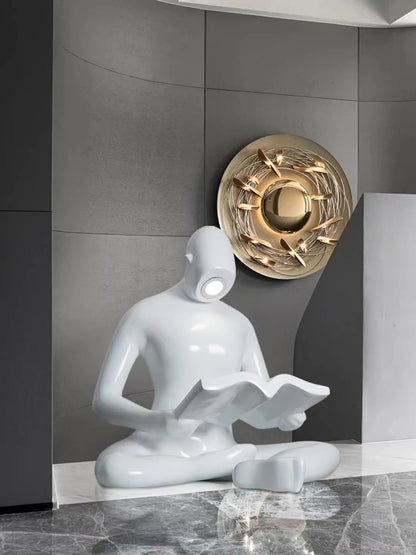Elliott Reading Sculpture Free-standing Lamp Floor Lamp