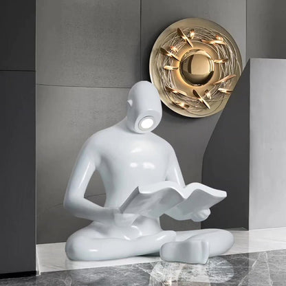 Elliott Reading Sculpture Free-standing Lamp Floor Lamp