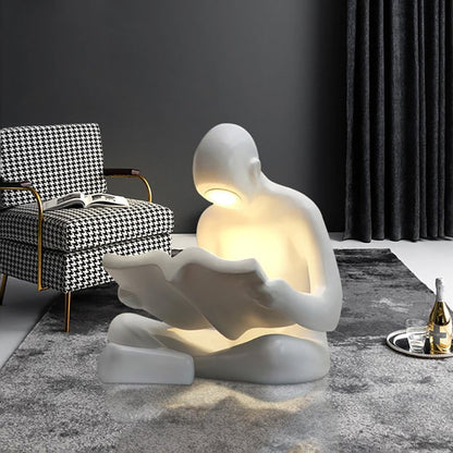 Elliott Reading Sculpture Free-standing Lamp Floor Lamp