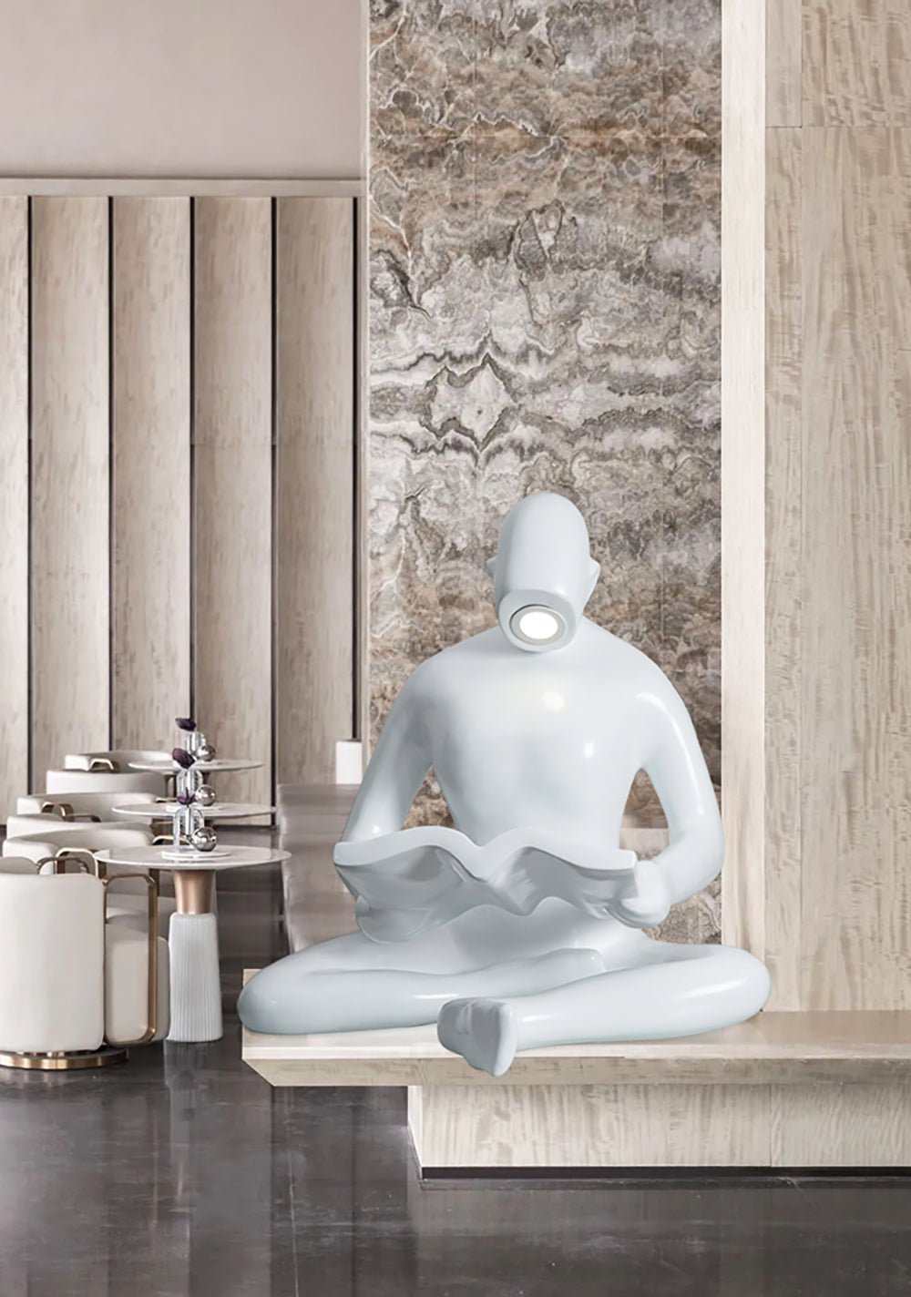 Elliott Reading Sculpture Free-standing Lamp Floor Lamp