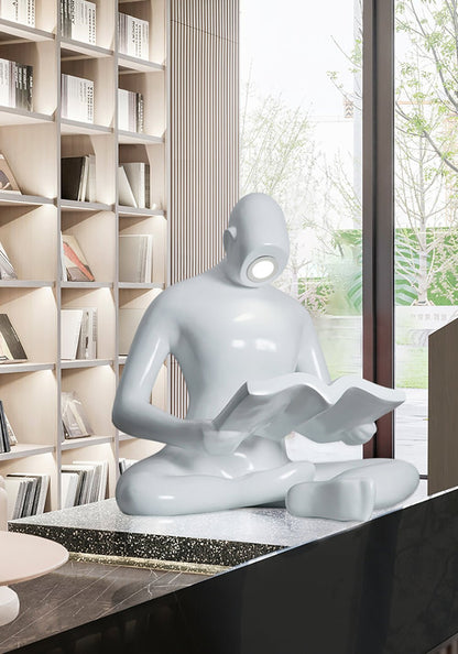 Elliott Reading Sculpture Free-standing Lamp Floor Lamp