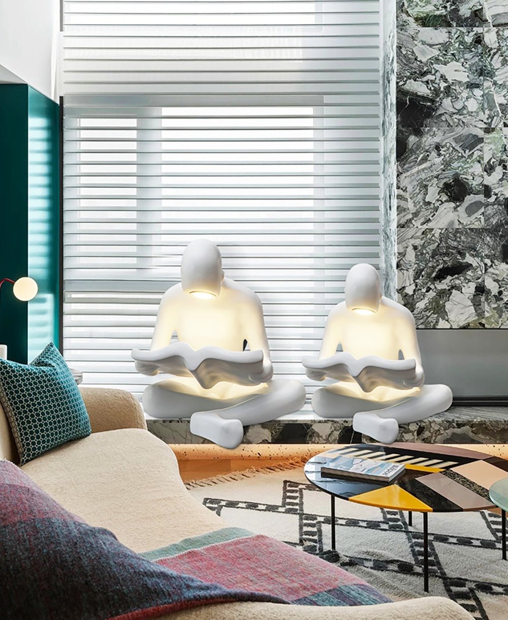 Elliott Reading Sculpture Free-standing Lamp Floor Lamp