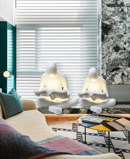 Elliott Reading Sculpture Free-standing Lamp Floor Lamp